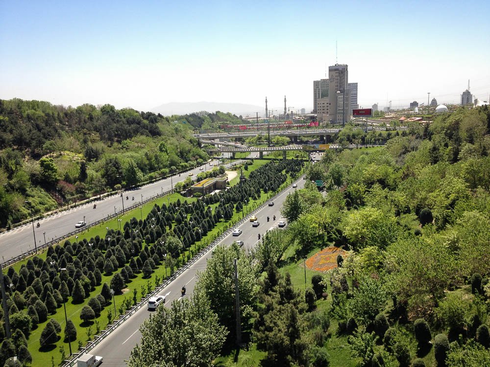 تهران در بهار