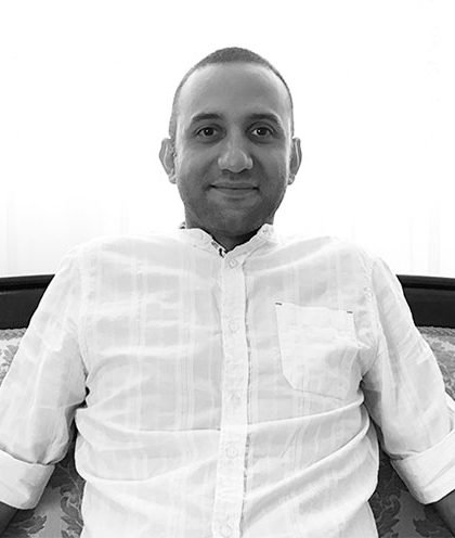 Aydin's portrait in his 35th birthday