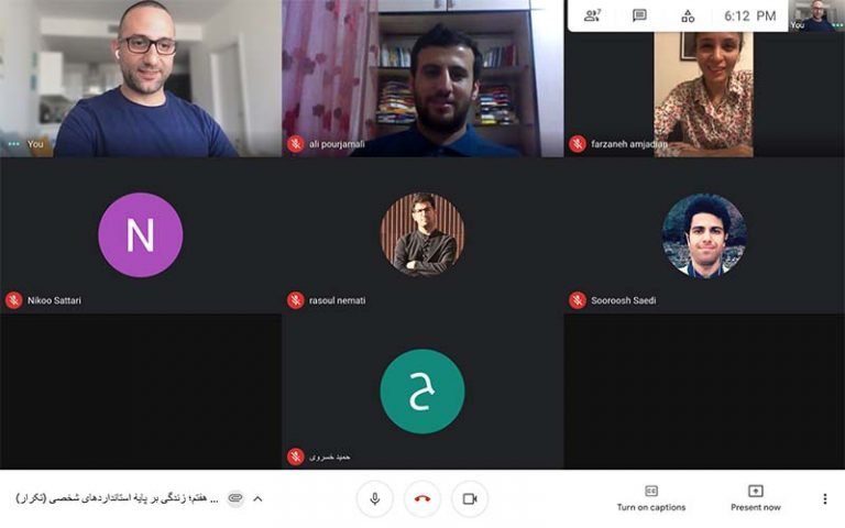 وقتی برای خویش، دیدار ۷: «زندگی بر پایهٔ استانداردهای شخصی»