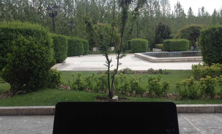 شروع سایت قدم زدن در باغ عدن